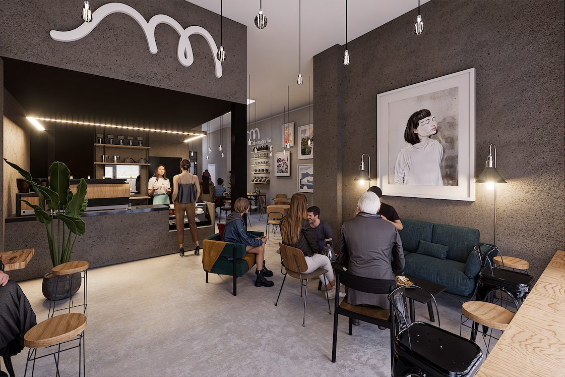 Interior de bar remodelado