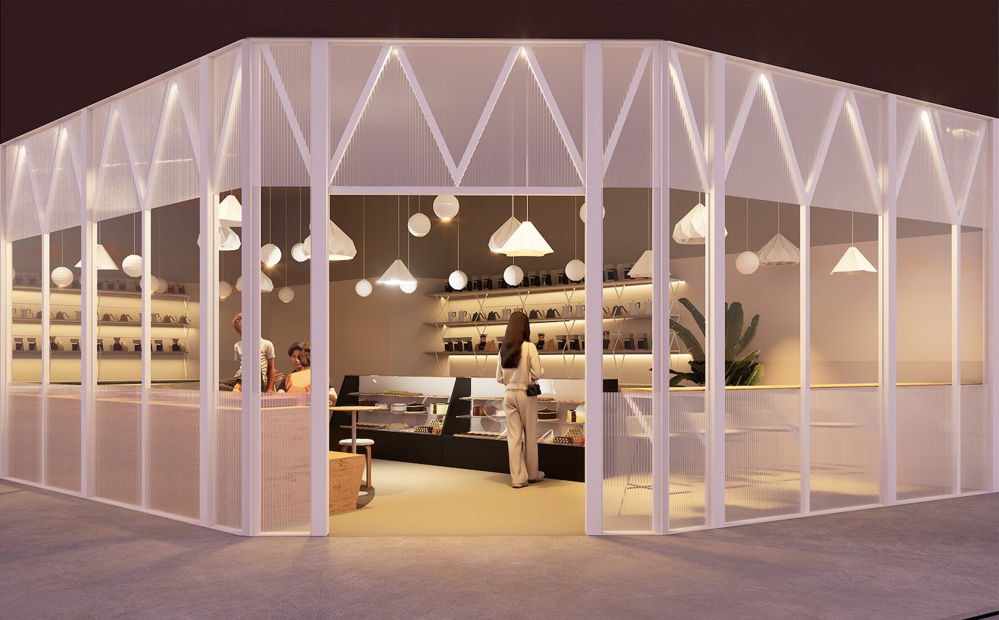Cafetería con ambiente cálido